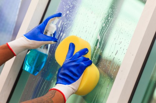 Detailed Airbnb turnover cleaning checklist in progress